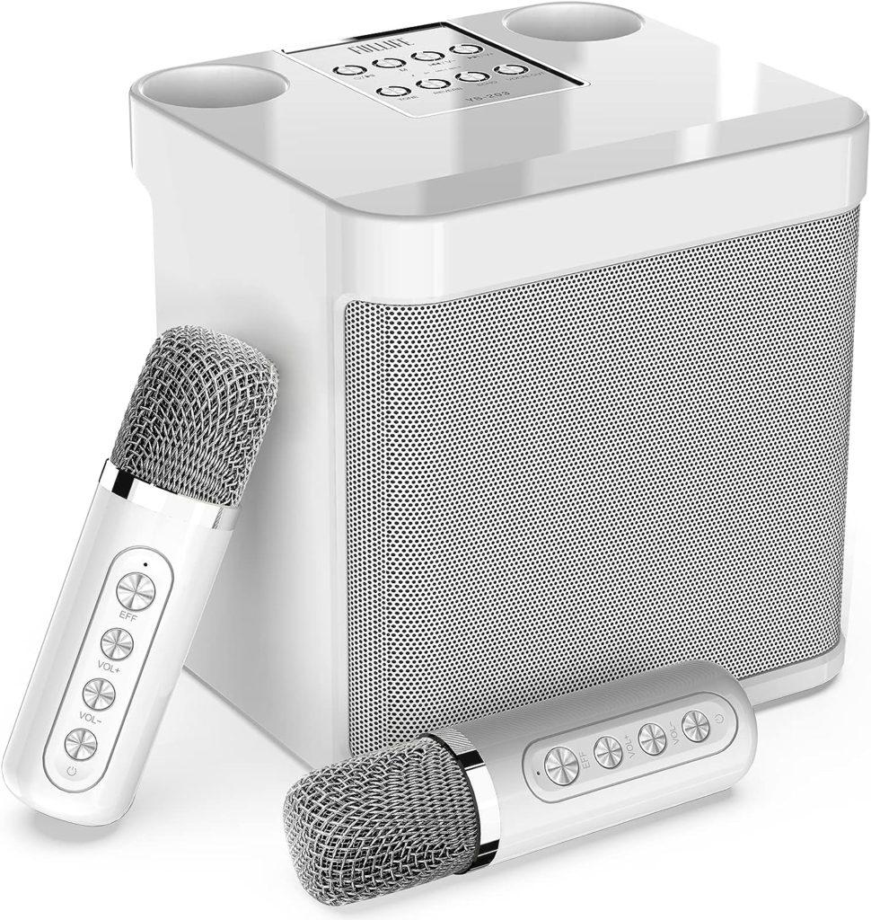 Karaoke Machine with 2 Wireless Microphones for Adults/Kids Review